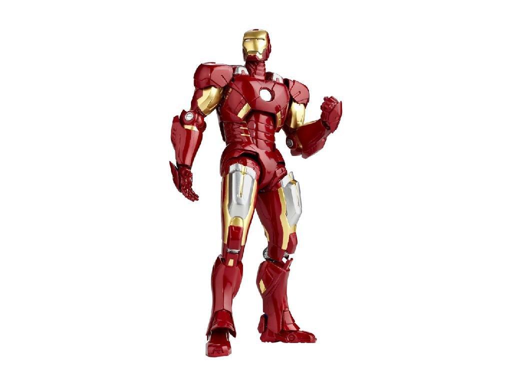 Special Effects Revoltech Avengers Iron Man Mark 7 Painted Action Figure New Package Version Legacy OF Revoltech Non-scale ABS&PVC