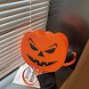 Pumpkin Crossbody Bag For Women Pumpkin Shoulder Bag Female Halloween Bag Pu Leather Demon Messenger Bag Halloween Shopper Bag