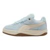 Puma Park Luna Замшевые Модные Удобные Поддерживающие Кеды Женские кроссовки Синий Серый 402510-04