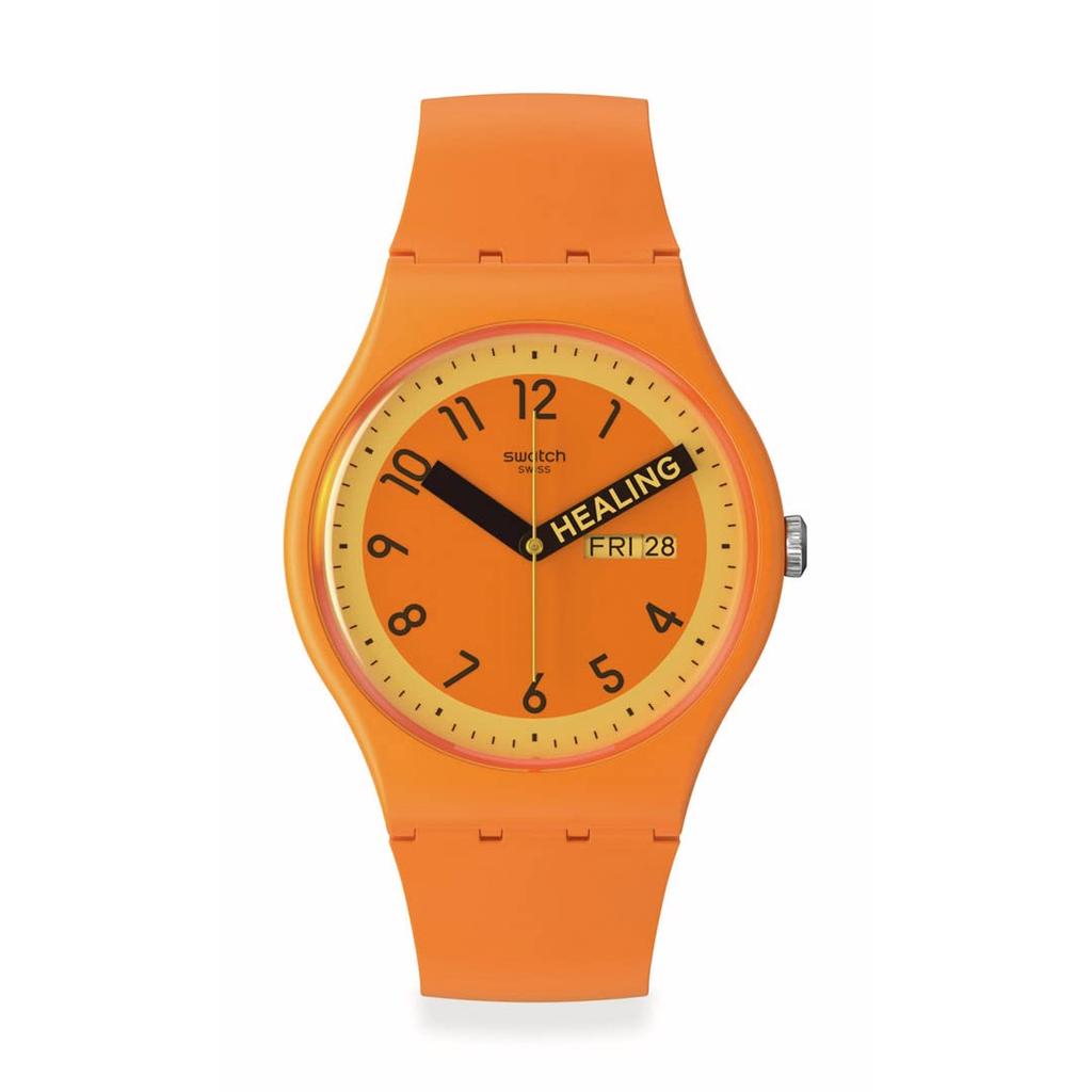 Swatch PROUDLY ORANGE NEW GENT SO29O700 Наручные часы, Оранжевый