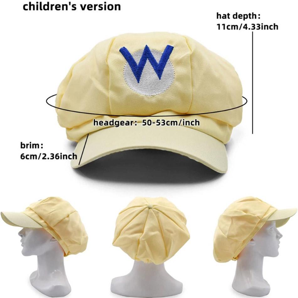4Pcs Anime Cosplay Baseball Caps Character Role Playing Hats Festival Party Costume Surprise Present Accessories