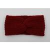 Winter Warmer Ear Knitted Headband For Women Crochet Bow Wide Stretch Hairband Headwrap Hair Accessories Lady Turban