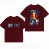 Unisexs Clothing New 100 Cotton Breathable Summer TShirt One Piece Luffy Print Casual Streetwear Unisexs Tops