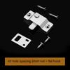 Zinc Alloy Sliding Door Latch Anti-theft Security Bolt Latch New Cabinet Buckle  Door