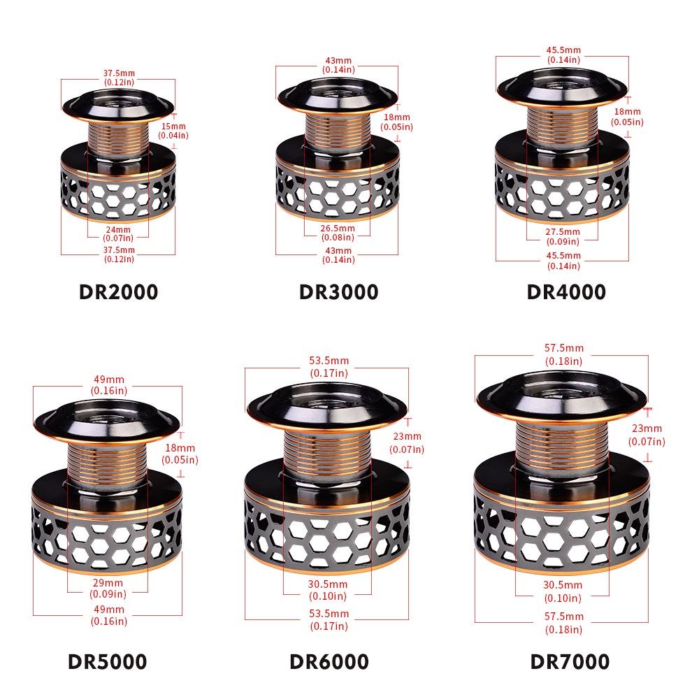 Winter Fishing Reel Max Drag 21KG Spool Fishing Reel Gear 5.2:1 Ratio High Speed Spinning Reel Casting Reel Carp for Saltwater