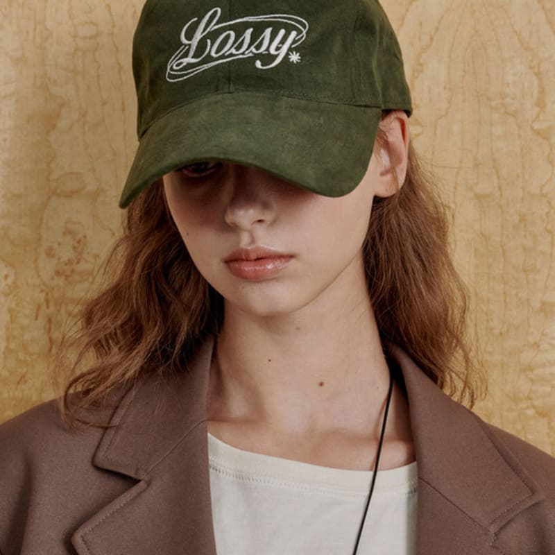 LOSSYROW Кепка-бейсболка с логотипом Lossy Circle Ball Cap