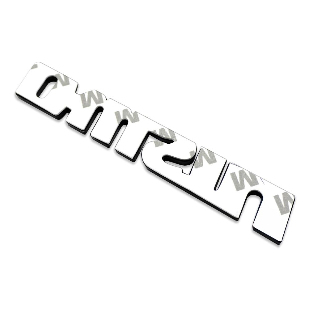 Наклейки с эмблемой Nismo для переднего, заднего бампера, багажника автомобиля для Nissan Nismo X-trail GTR Qashqai Note Juke Sentra Patrol Navara Micra