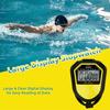 Stopwatch Timer Lightweight Waterproof Digital Display Timer for Sports Coaches Swimming Running Training