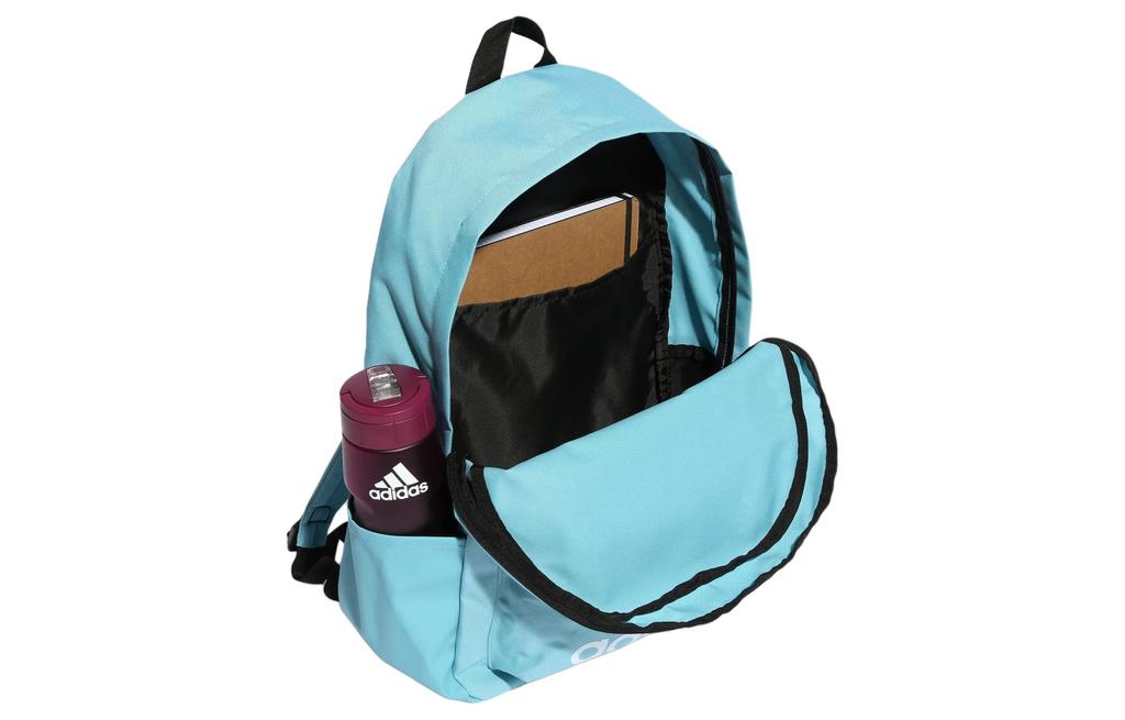 Adidas Recycled Polyester Backpack Unisex Vintage Blue & White HR9813