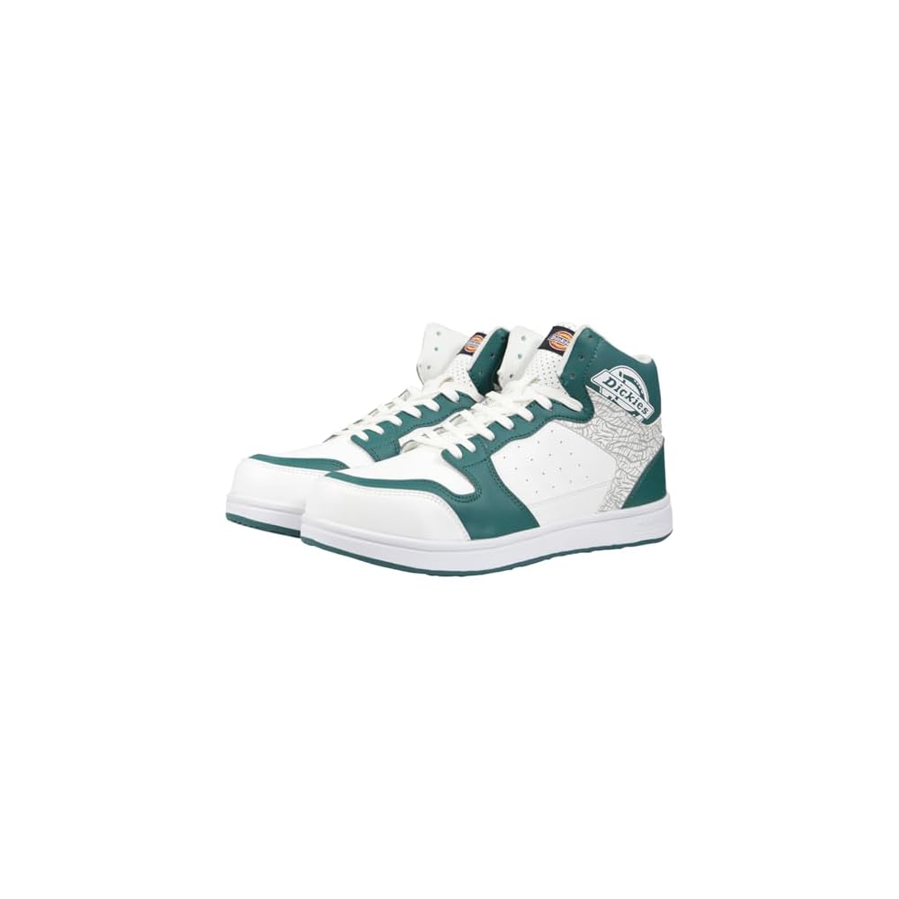 D-3318 Safety Sneakers, Mid-Calf, Green, Size 25