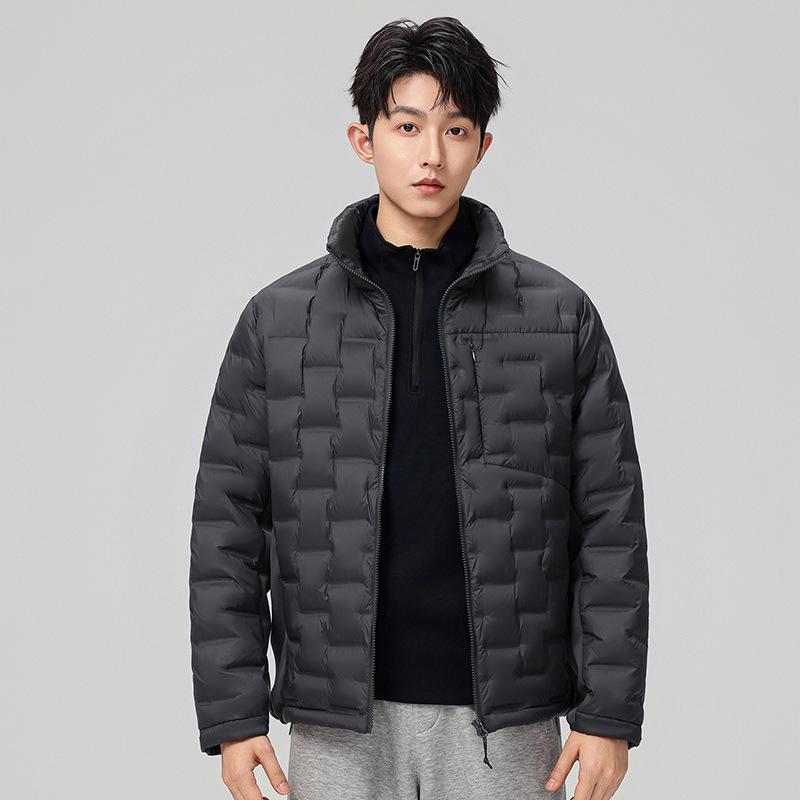 Unisex Lightweight Hooded Down Jacket - 2025 Winter, 90% Down, Warm, Casual Sportswear for Couples