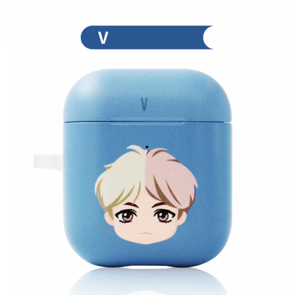 BTS Жесткий чехол для наушников Basic Herd (RM, Джин, Шуга, Чимин, Джей-Хоуп, Ви, Чонгук)