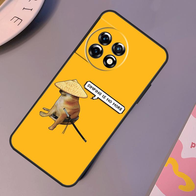 Чеемс Сиба-ину Доге Мем Чехол Для OnePlus Nord 5 CE 4 3 2 Lite N30 OnePlus 11 12 13 15 12R 13R 10T 13T 9 10 Pro Чехол