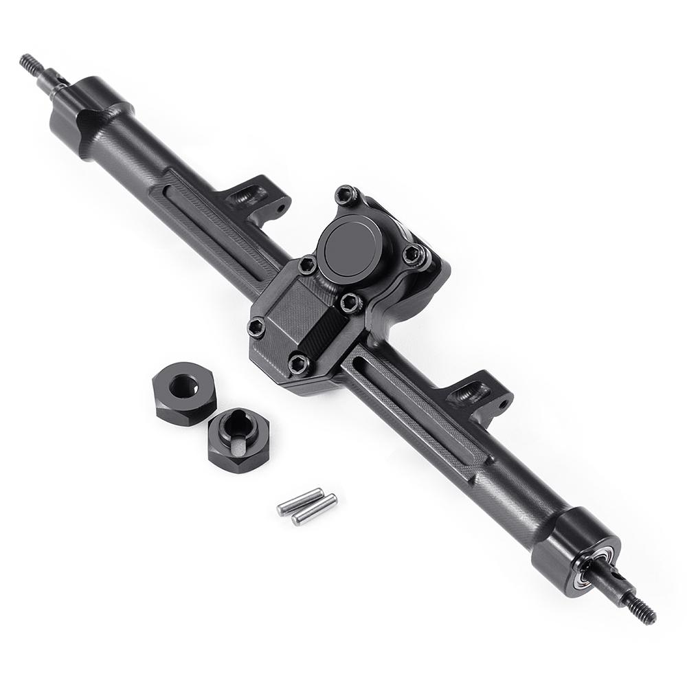 AXSPEED Front / Middle / Rear Alu Alloy Portal Axle for Axial SCX24 Deadbolt Wrangler C10 Gladiator Bronco 1/24 RC Car 6x6 Parts