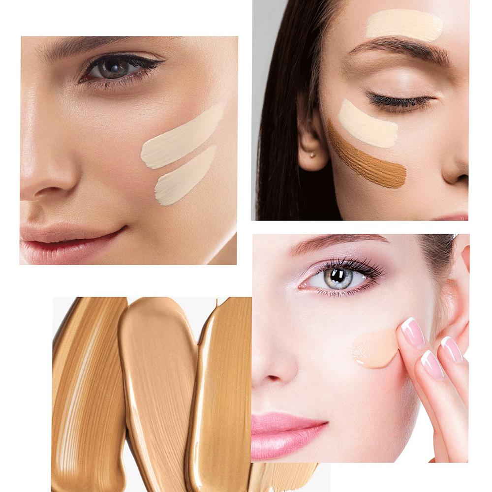 QIC 30 мл матовый тональный крем для макияжа, профессиональный маскирующий крем для лица от темных кругов, долговечный крем-корректор для глаз, косметический