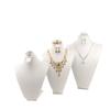 Light Luxury Jewelry Portrait Neck Flannel Necklace Display Rack, Counter Model Set Combination Pendant Rack Jewelry Rack