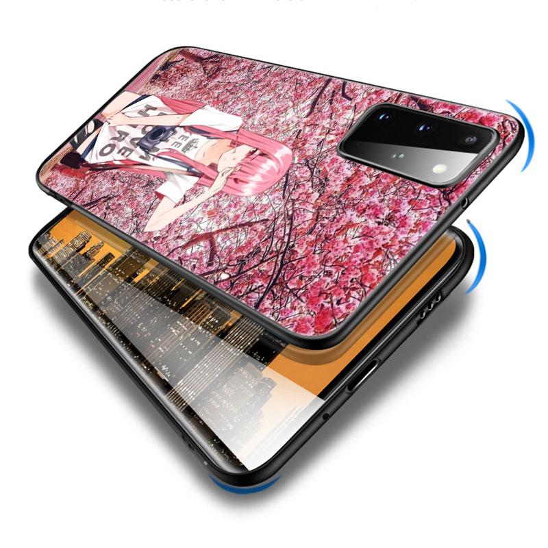 Чехол Zero Two Darling in the FranXX Anime для Samsung Galaxy S20 S21 FE S10 Lite Note 20 10 Lite S8 S9 S10E S10 Plus Ultra Cover