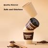 JD Original Coffee Cups, Disposable Paper Cups, Thickened Insulated Hot Drink Cups for Milk Tea And Water, 430ml [20 Sets]