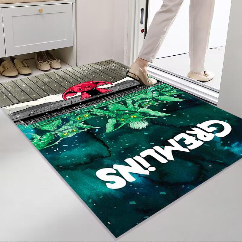 Gremlins Festive Chaos carpet Suitable for all seasons Living room and bedroom mats Dormitory decoration Bathroom mat Christmas gifts