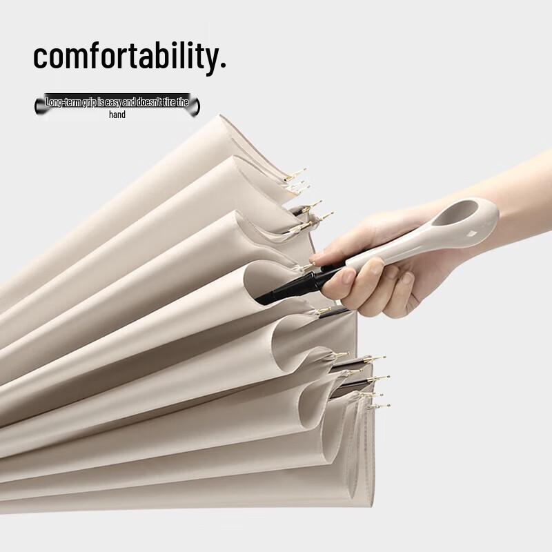 Mido M1613 Japanese Style Reinforced 16-Rib Windproof Long Handle Umbrella