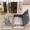 Имитированный книжный сейф с ящиком для хранения с замком, резервуаром для хранения паролей, резервуаром для хранения поддельных книг, ящиком для мобильного телефона