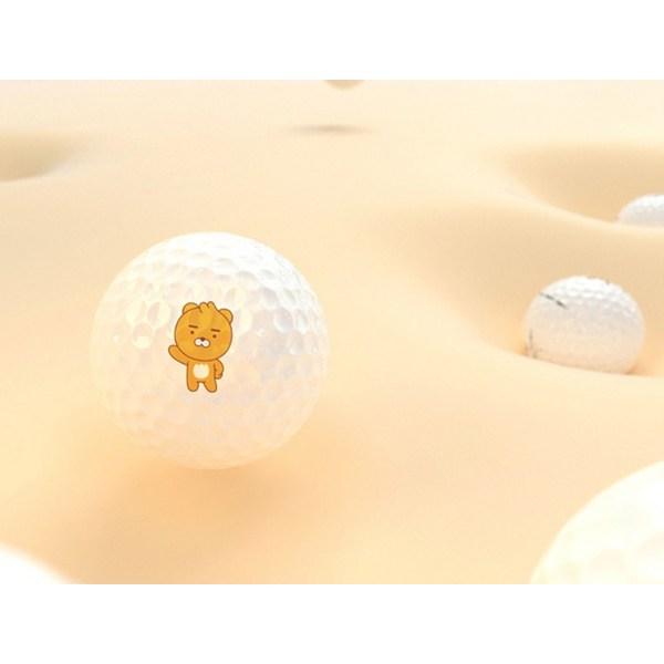 Kakao Friends Golf R3 Friends Edition, 3 предмета, 12 шт., белый, 12 предметов, 1 комплект, лучший персонаж Кореи