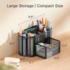 Настольный органайзер Mesh Desktop Office Supplies Multifunctional Caddy Pen Holder Candleware with 8 Compartments and 1 jack