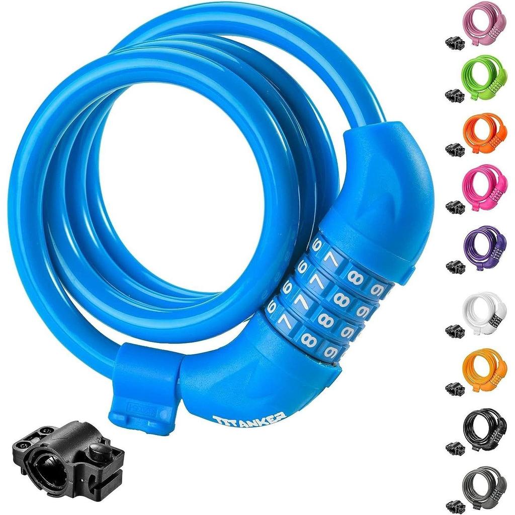 Bicycle Password Lock, Steel Wire Lock, Mountain Bike Four Position Password Lock, Motorcycle Lock, Anti-theft Lock, Dead Flying Lock, 532 Locks