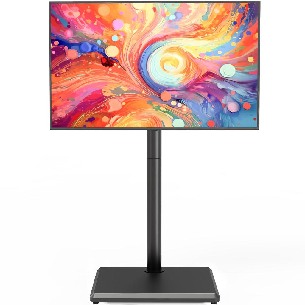 Rfiver TV High Type TV Compatible with TV Load Capacity 40 Wooden Height Rotation For Home and Business Black Stand, Stand, 27-55 Inches, Wall-Mounted