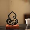 FU Character Lucky Words Mosquito Incense Plate Holder Anti-Ash Design Incense Holder  Spa