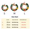 Christmas Pet Collar Navidad Cats Clothing Christmas Puppy Necklace Hand-knitted Pet Scarf  Xmas New Year Pet Cats Accessories