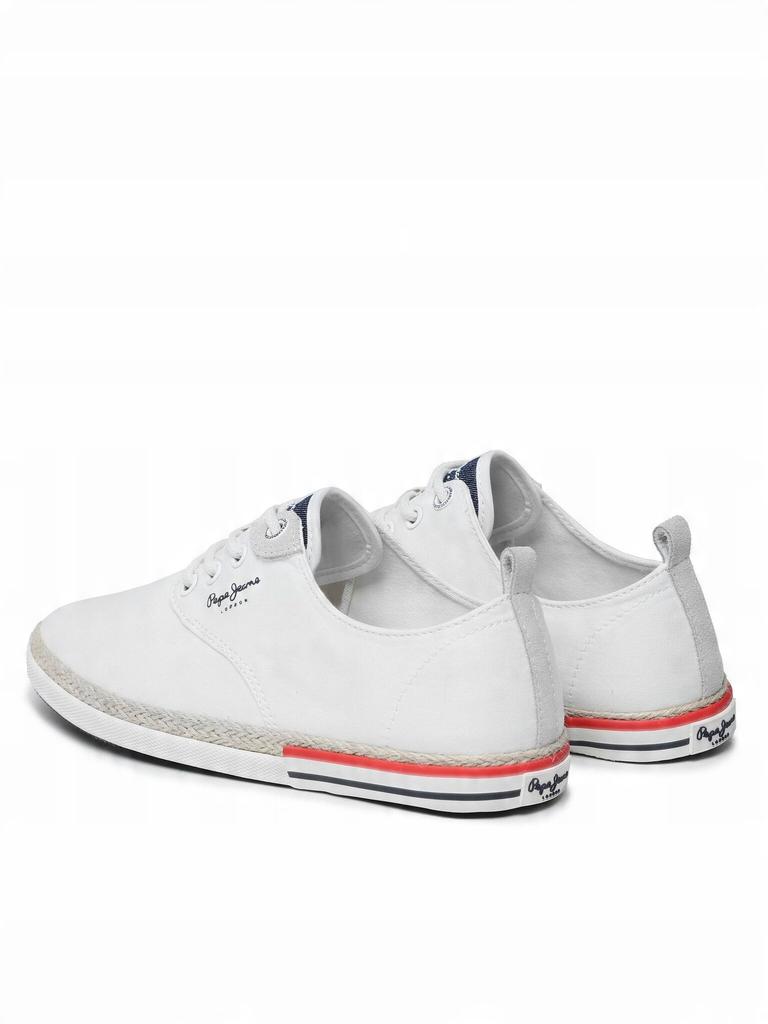 Pepe Jeans Buty Sportowe Sznurowane Białe Wygodne 40 Awe
