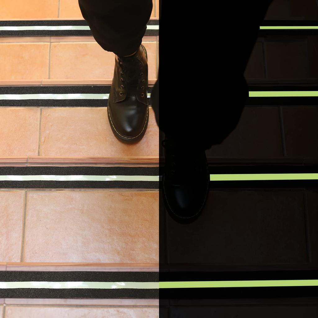 COSIMIXO Флуоресцентный черный 5 см x Эта светящаяся лента предотвращает и обладает отличной адгезией и истираемостью. Ее можно использовать в помещении и на в темных местах.