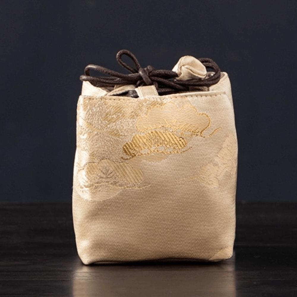 Вышитая сумка в китайском стиле, утолщенная сумка для хранения чайника, грелка для чайника, китайская чайная культура