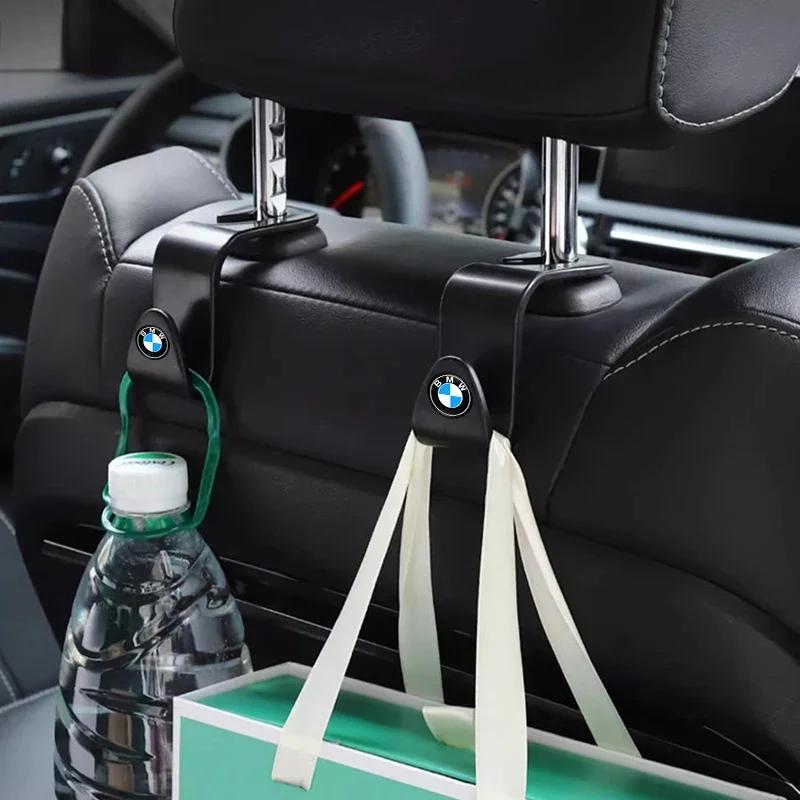 2Pcs Car Seat Storage Hooks Multifunctional Organized Holder For BMW E46 E90 E60 F30 F10 E39 E36 F20 G30 G20 E87 E92 E91 E30 F11 bzcp38