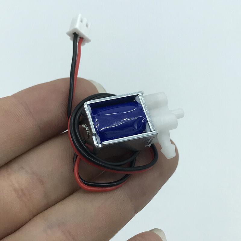 Micro Mini Solenoid Valve Normally Closed Dc 3.7V 6V 12V Electric Control Water Valve Exhaust Valve Bidirectional Solenoid Valve
