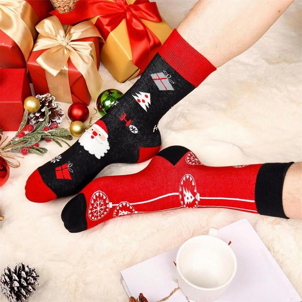 Christmas Stocking Advent Calendars 24 Days Countdown Advent Box Socks Christmas Socks For Boys Girls Men Women