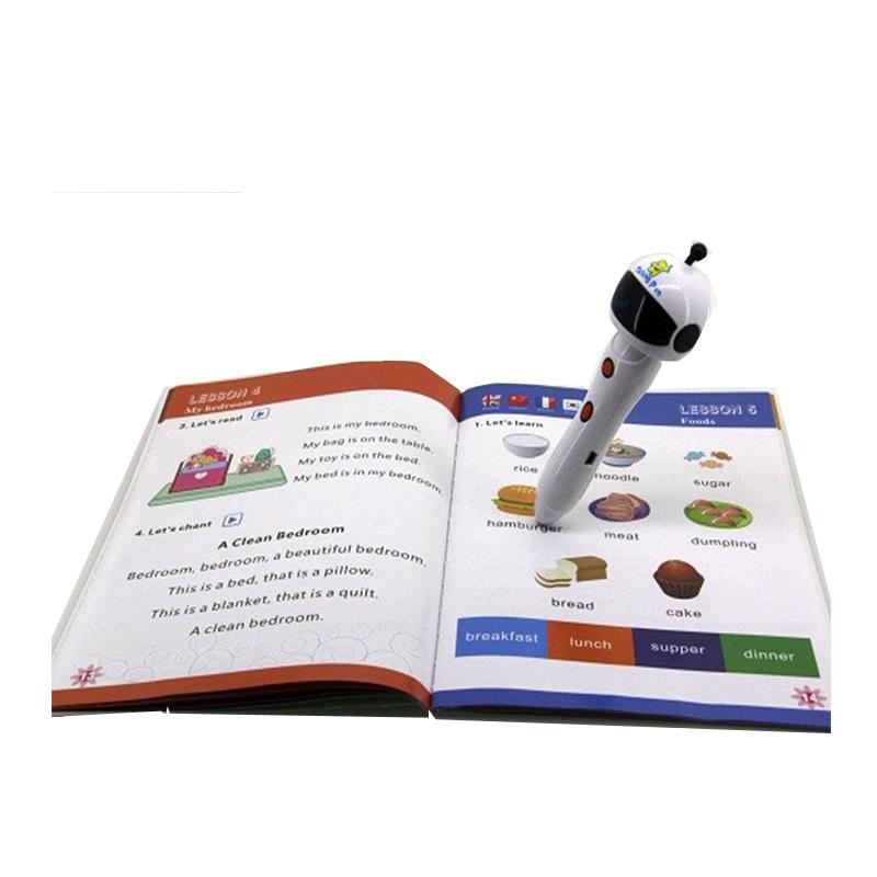 Electronic Baby Toys Fashionable Recording Pen and English Talking Pen Book Children Learning 3 Books for Kid