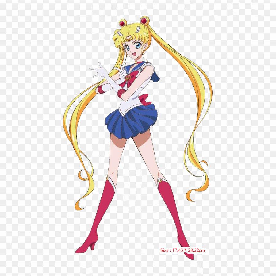 Смокинг Сейлор Мун, маска для смокинга Chibiusa, железные нашивки для одежды, наклейки с аппликациями на одежду, термочувствительная нашивка на заказ