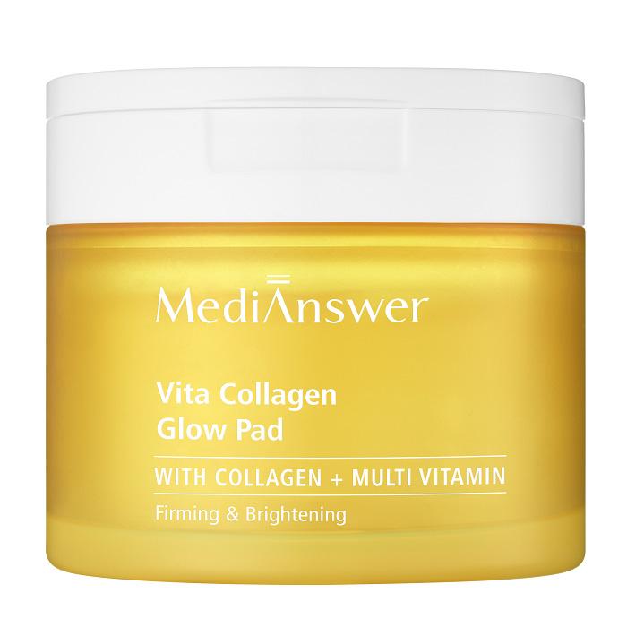 MediAnswer Vita Collagen Glow 140 мл / Pore Collagen Clear Pad 120 мл (80 подушечек)