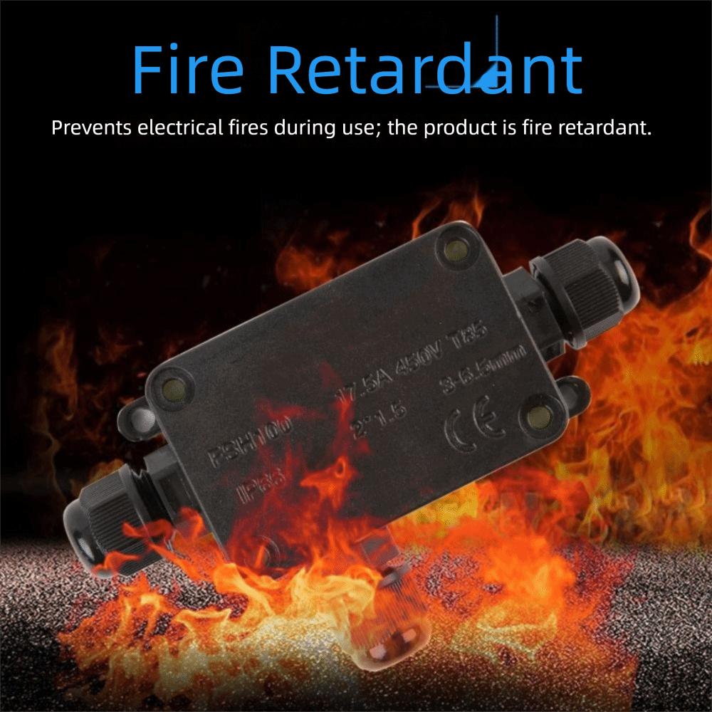 2-Way 3-Way Sealed Junction Box Waterproof Electrical Cable Box IP66 Junction Box Garden Projects