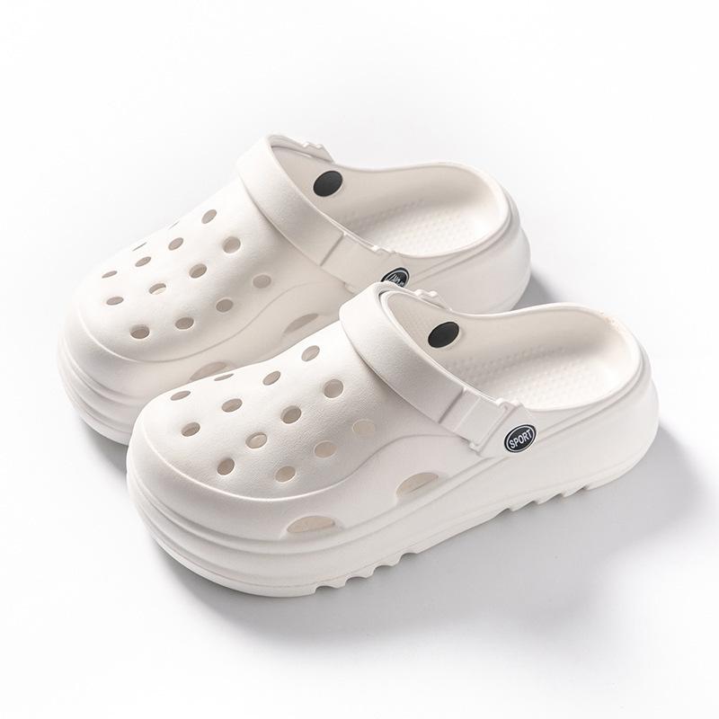 Летние уличные и домашние нескользящие тапочки с рисунком для женщин и мужчин