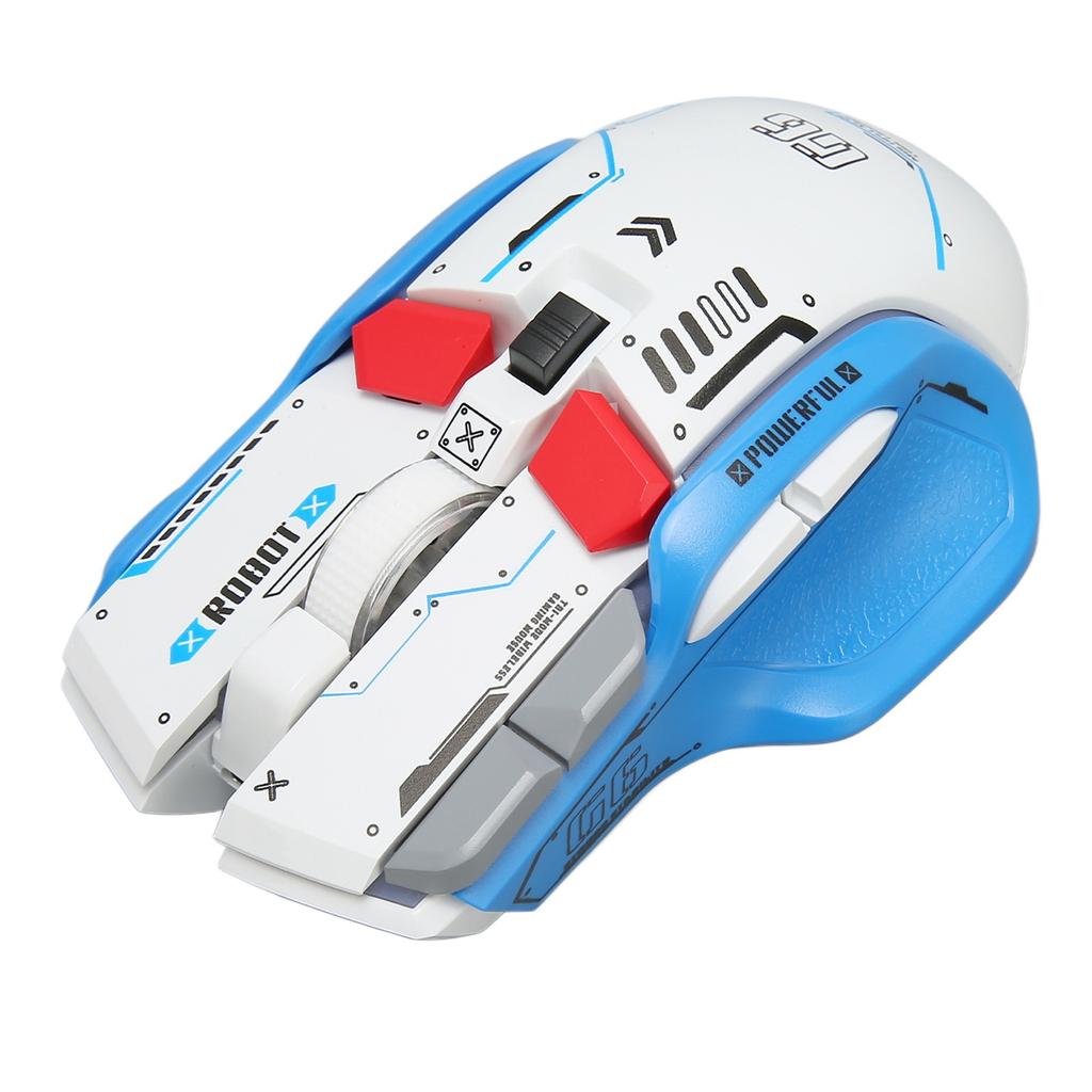 Игровая мышь 2.4G Проводная Bluetooth 3 режима 5 регулируемых DPI Игровая мышь с 11 RGB-подсветкой для Windows для Android для iOS