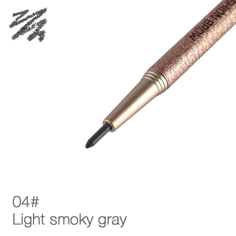 Automatically Rotate Eyebrow Pencil Free Eyebrow Stencil + Three Replacement Refills 1 Set = 3PCs Eyebrow Pencil