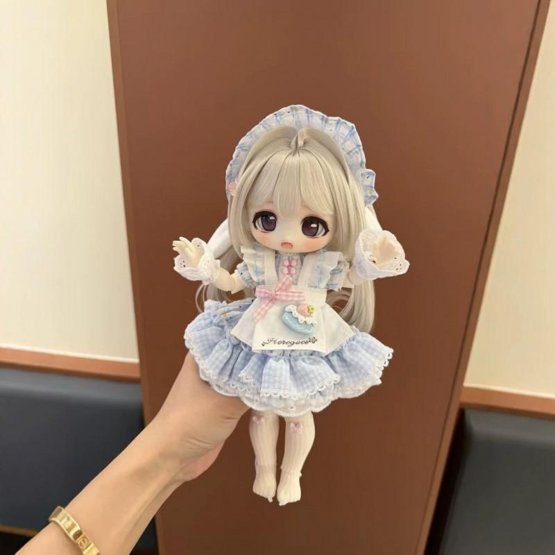 Набор одежды для BJD кук 6 дюймов Милый костюм на тему кролика Масштаб 1/3 Куклы не включены