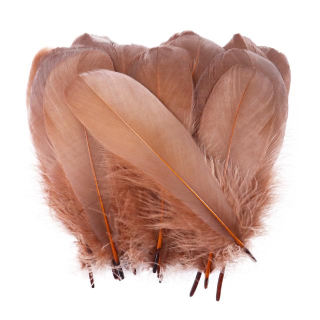 DIY 10-15 см Белые гусиные перья Для поделок Мягкие плавающие лебединые перья Изготовление украшений Свадебные аксессуары Декорации Поделки Перья