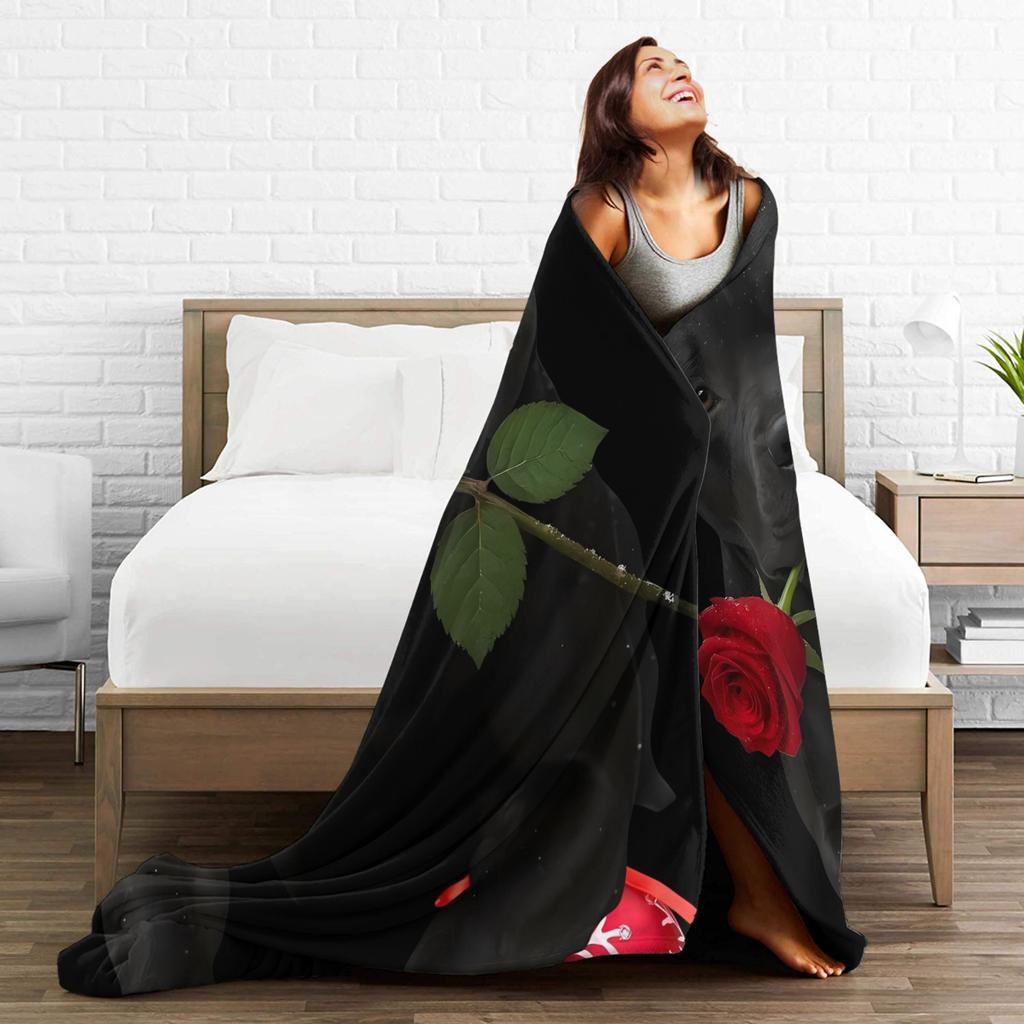Soft Blanket Camping Cane Corso Throw Blanket Flannel Bedspread For Couch Chair Sofa Bed Comfortable Sofa Bed Cover
