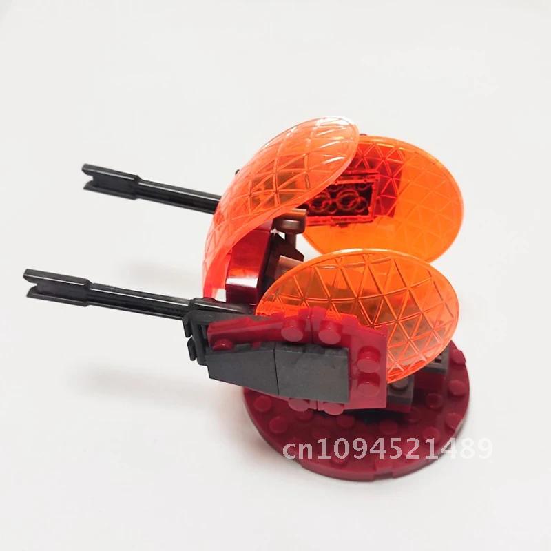 Технический Infinity Aura Airship Building Block War Mech Robots Weapon Model Bricks Toys For Kids Adult Gift