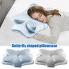 Cervical Pillowcase Soft Butterfly Shaped Pillowcase with Zipper Breathable Bed Pillow Cover Home Accessories for Hotel Hospital