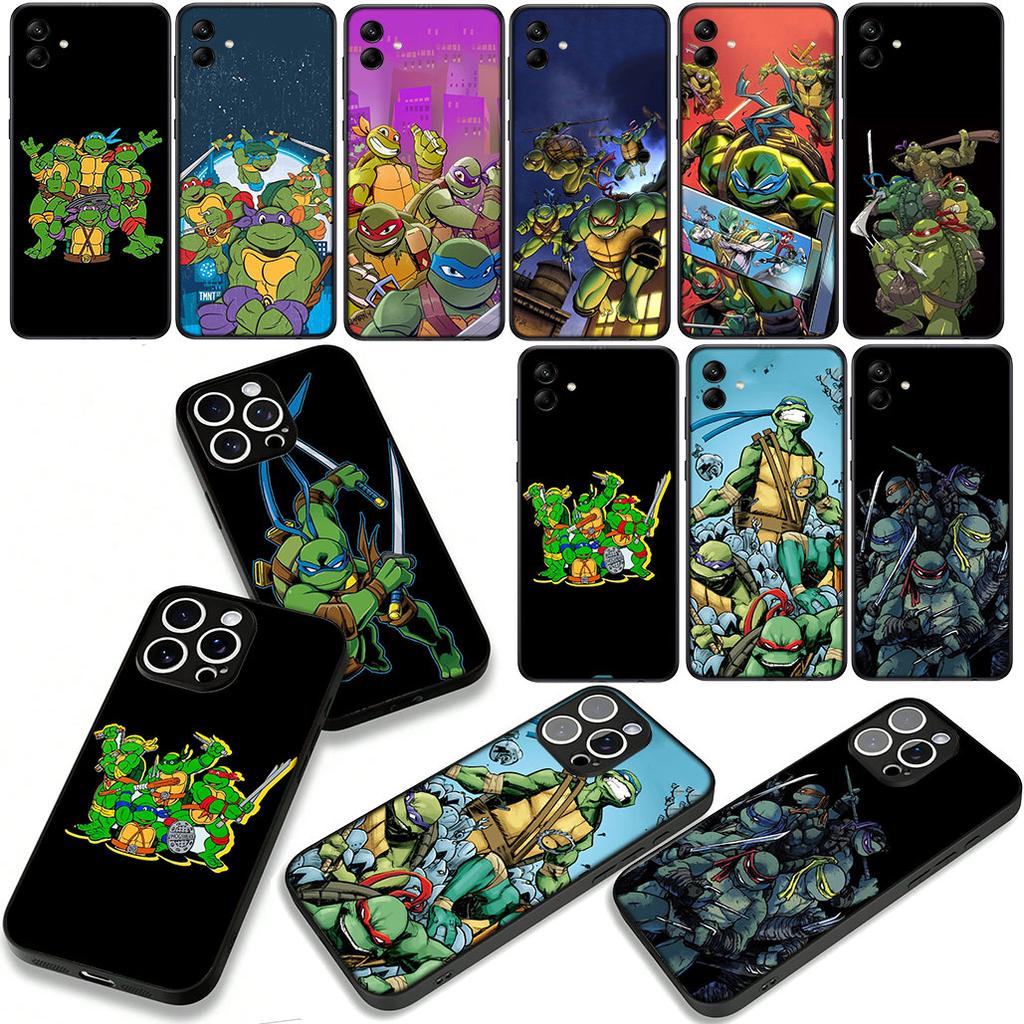 Ninjas-Anime-T-Turtles Case for Motorola Moto G04 G13 G14 g45 G22 G23 G20 G32 G34 G35 G64 G82 G84 G53 G60 G72 E14 E15 E13